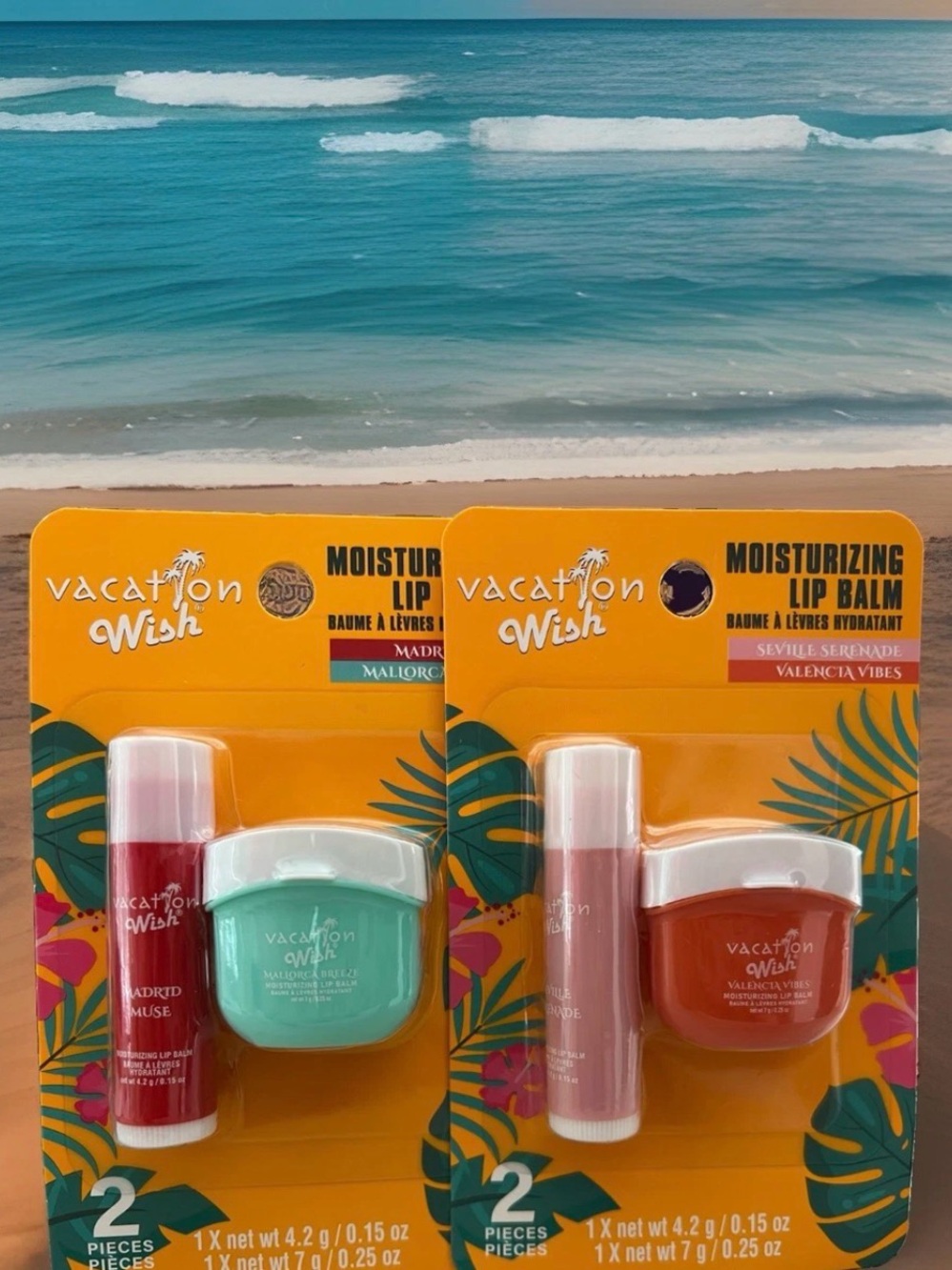 4 pc super moisturizing lip balms